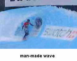 man-made wave
