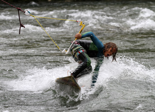 Riversurfer in der Iller 2014